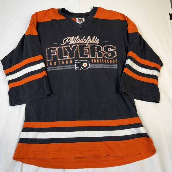 Pro-Player Other - Vintage NHL Philadelphia Flyers Eastern Conference Black Shirt Pro-Player Mens L